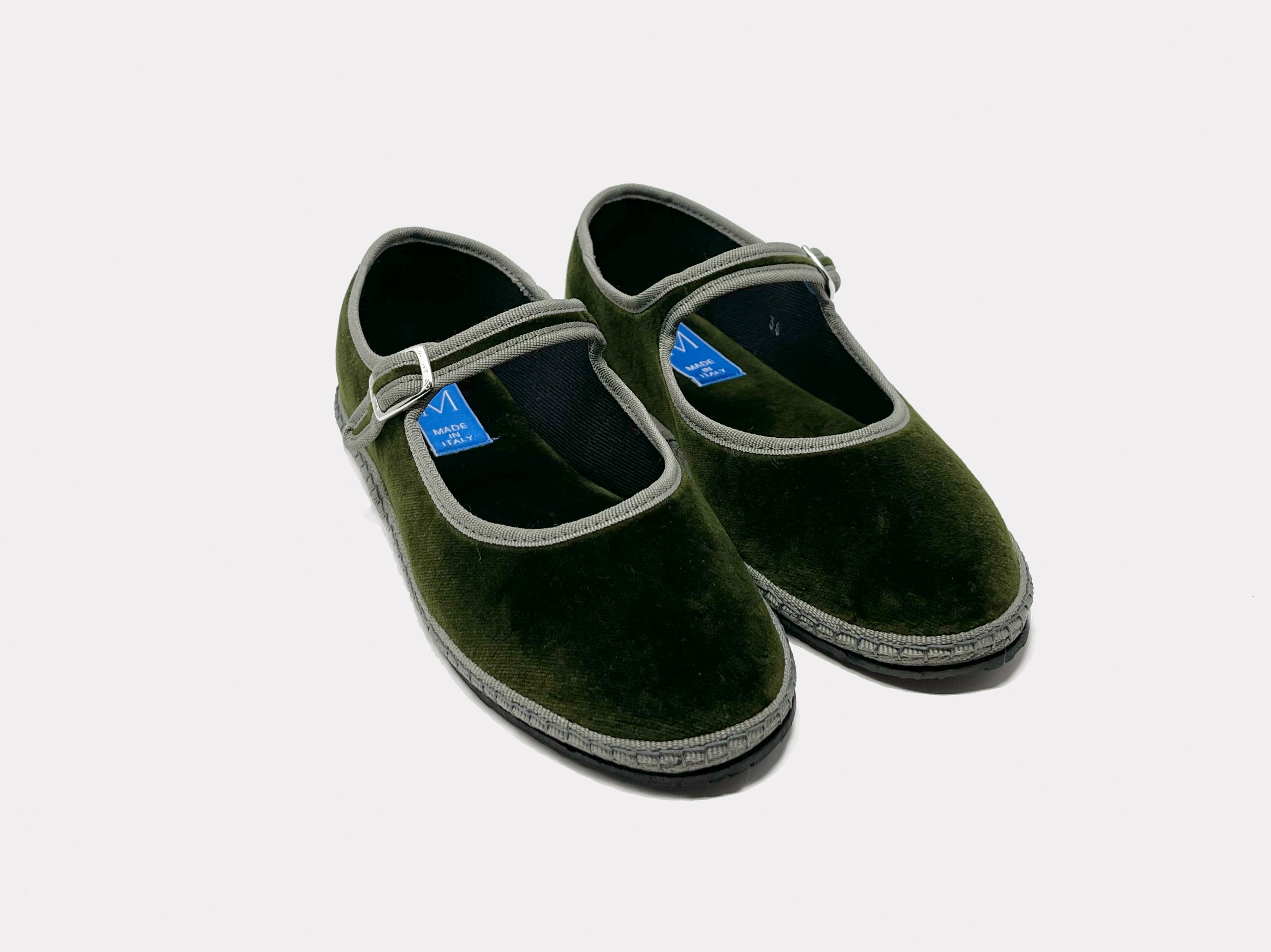 Mary Jane Furlane Forest Green – SantM