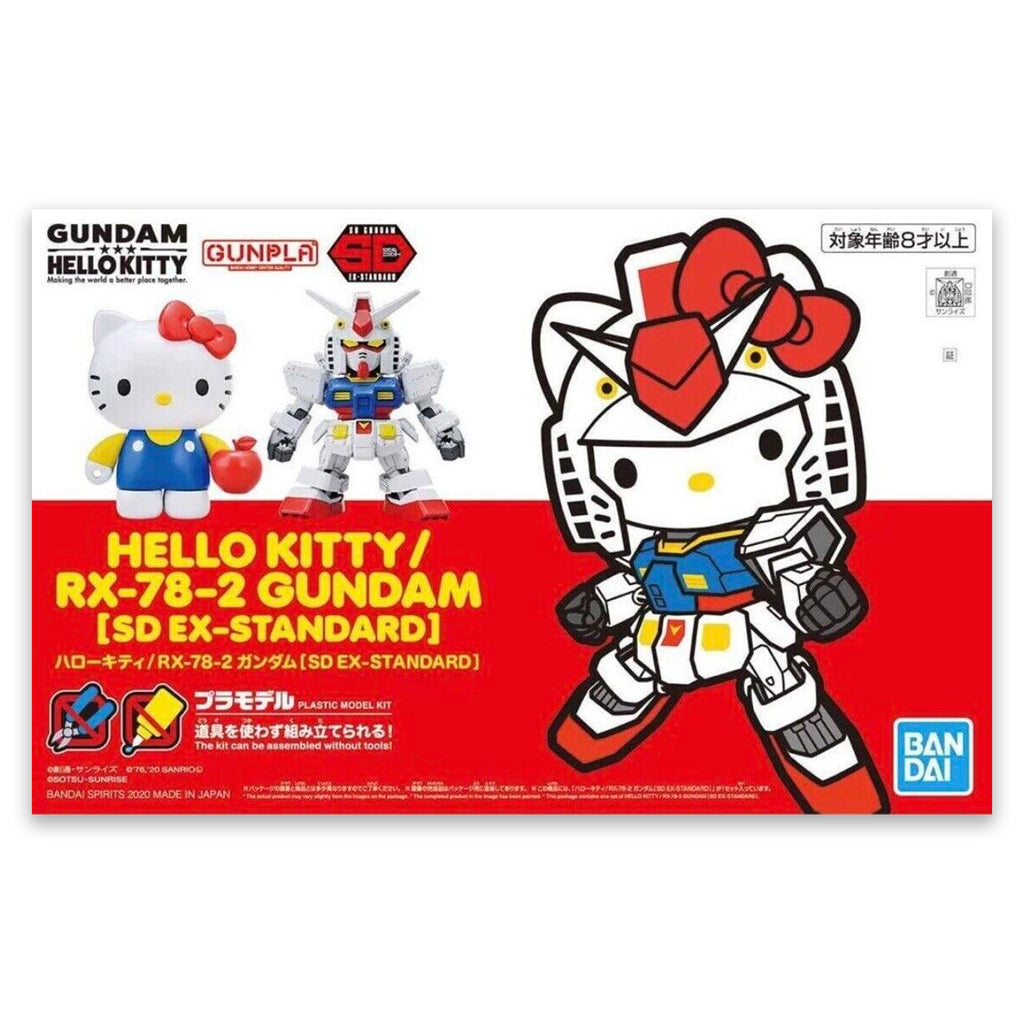 Bandai SD Gundam RX782 x Hello Kitty • Sancho's Dirty Laundry