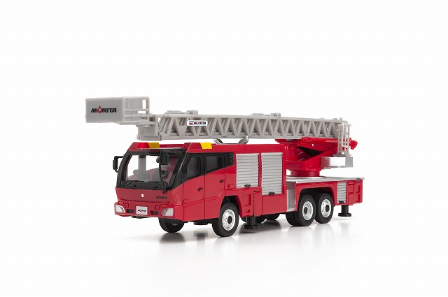 モリタオリジナル 先端屈折式はしご付消防車スーパージャイロラダー