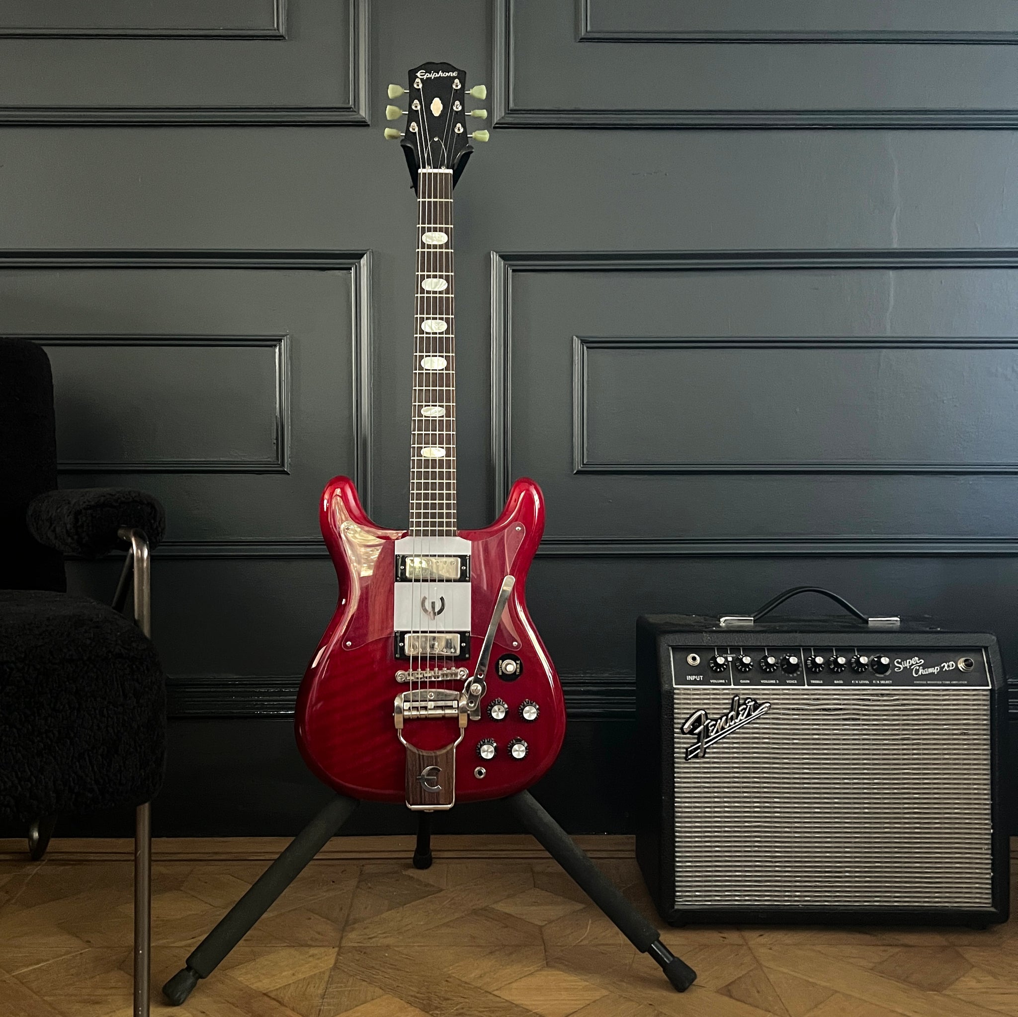 1962 Epiphone Crestwood Custom Shop Reissue Guitar – Sandrock House