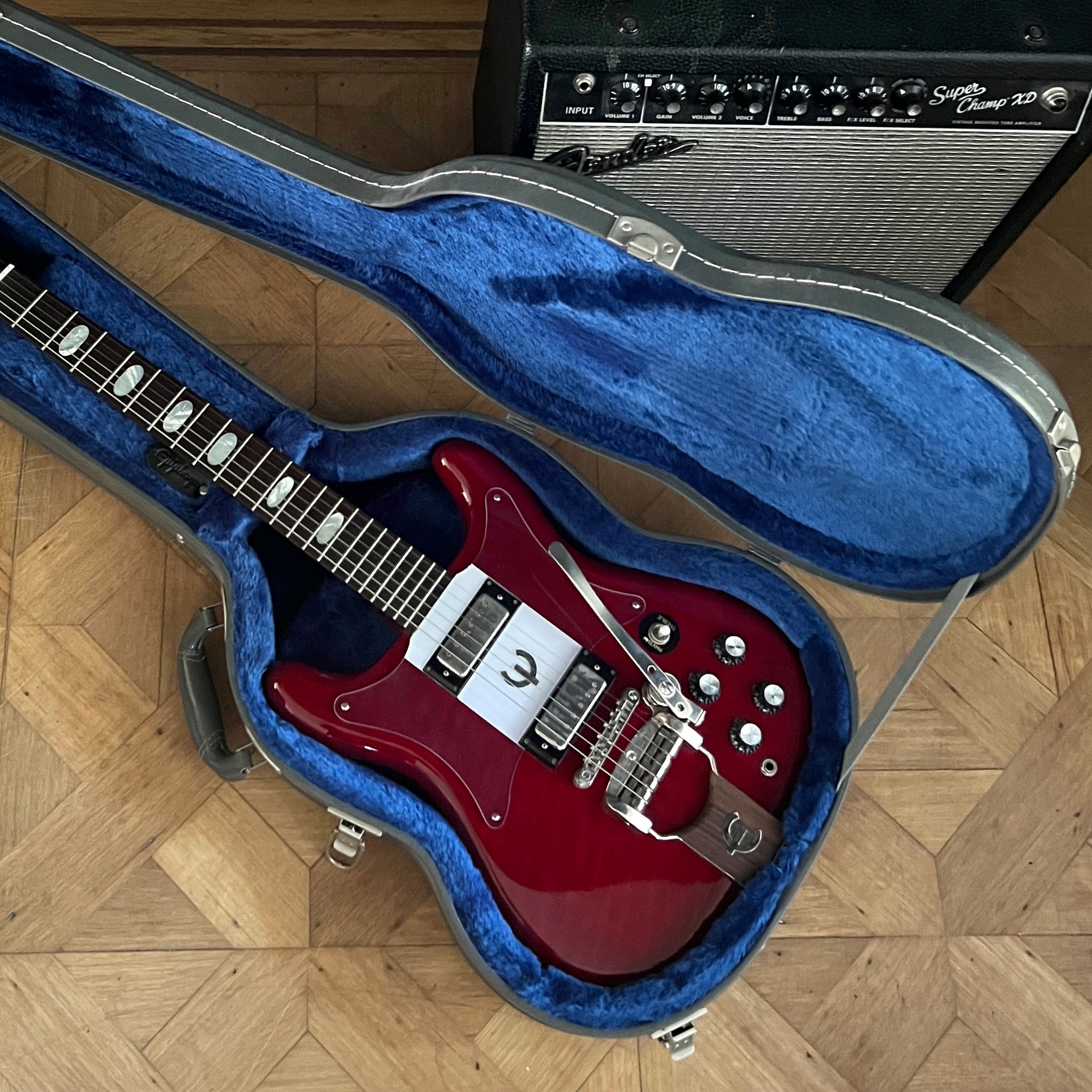 1962 Epiphone Crestwood Custom Shop Reissue Guitar – Sandrock House