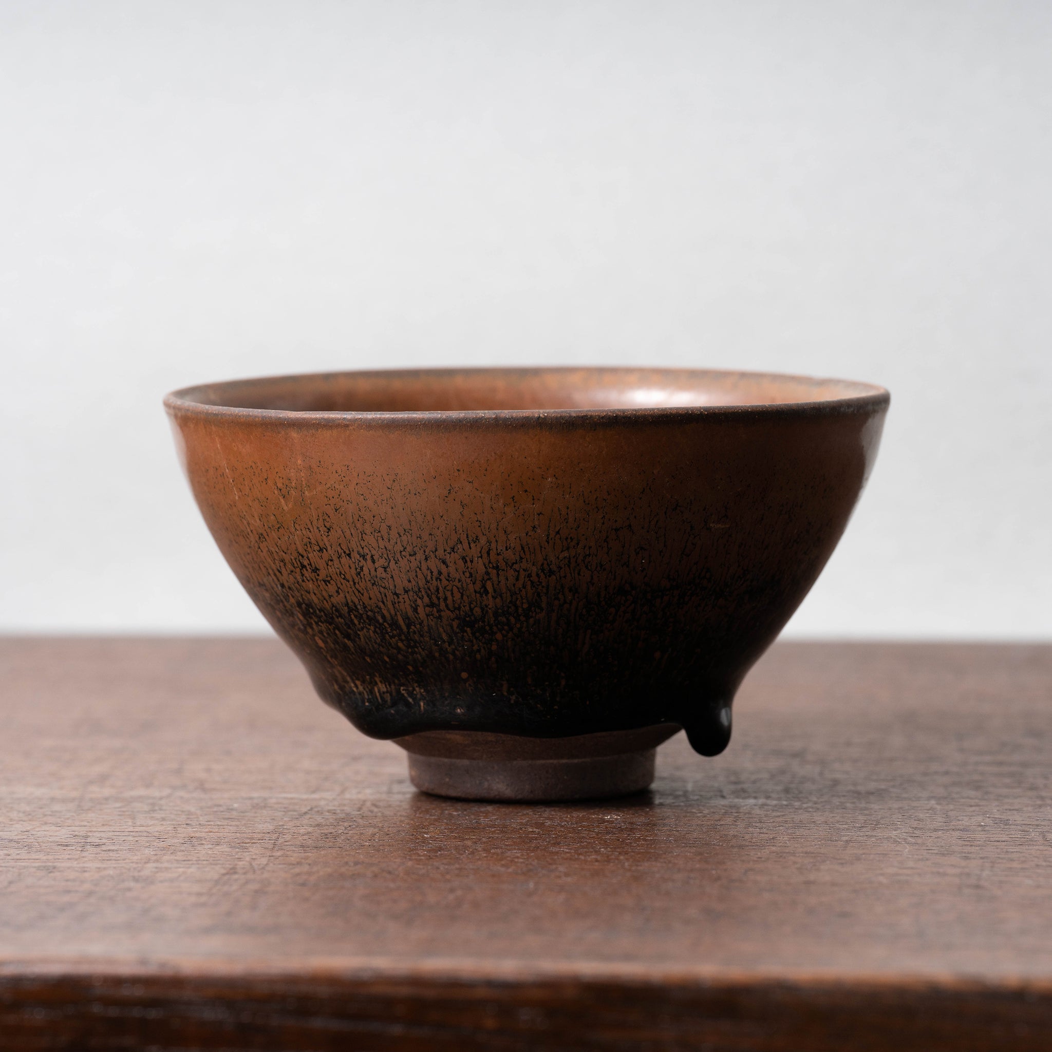 天目茶碗 建窯禾目 兎豪天目碗 中国宋時代 時代保証 鑑定 【