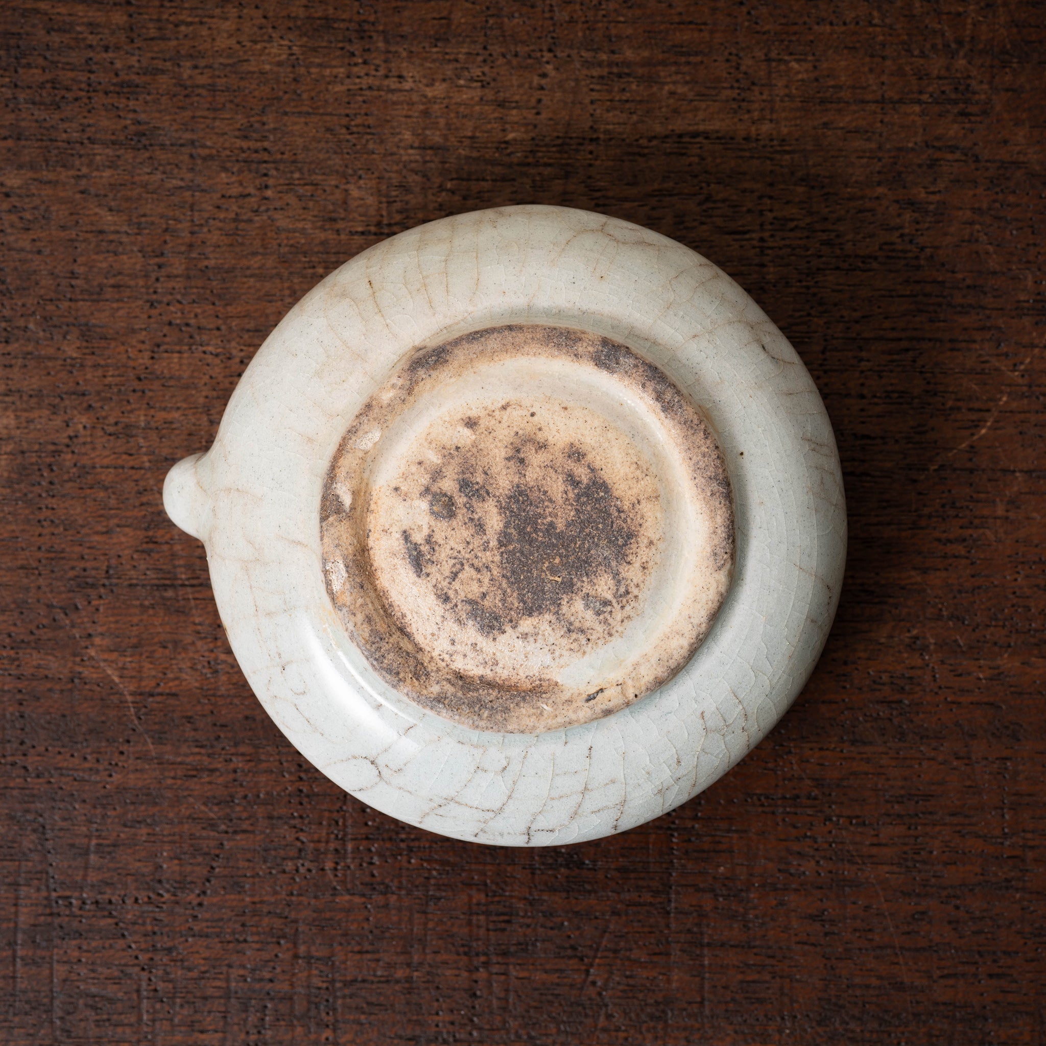 李朝 白磁丸形水滴 – 燦禾 SANKA