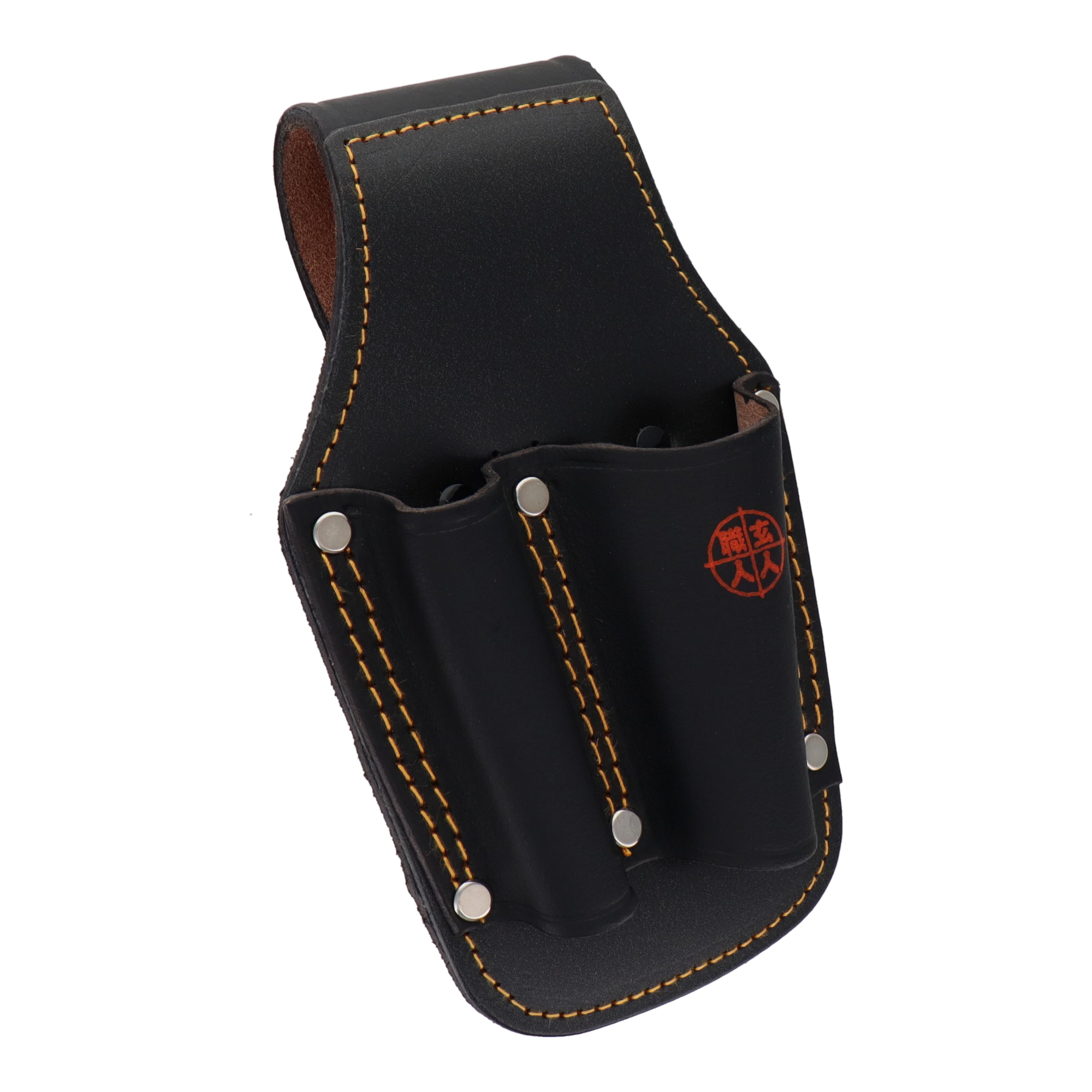 KSK-10 作業ベルト・収納袋 工具ケース 玄人職人 ペンチケース2丁差し