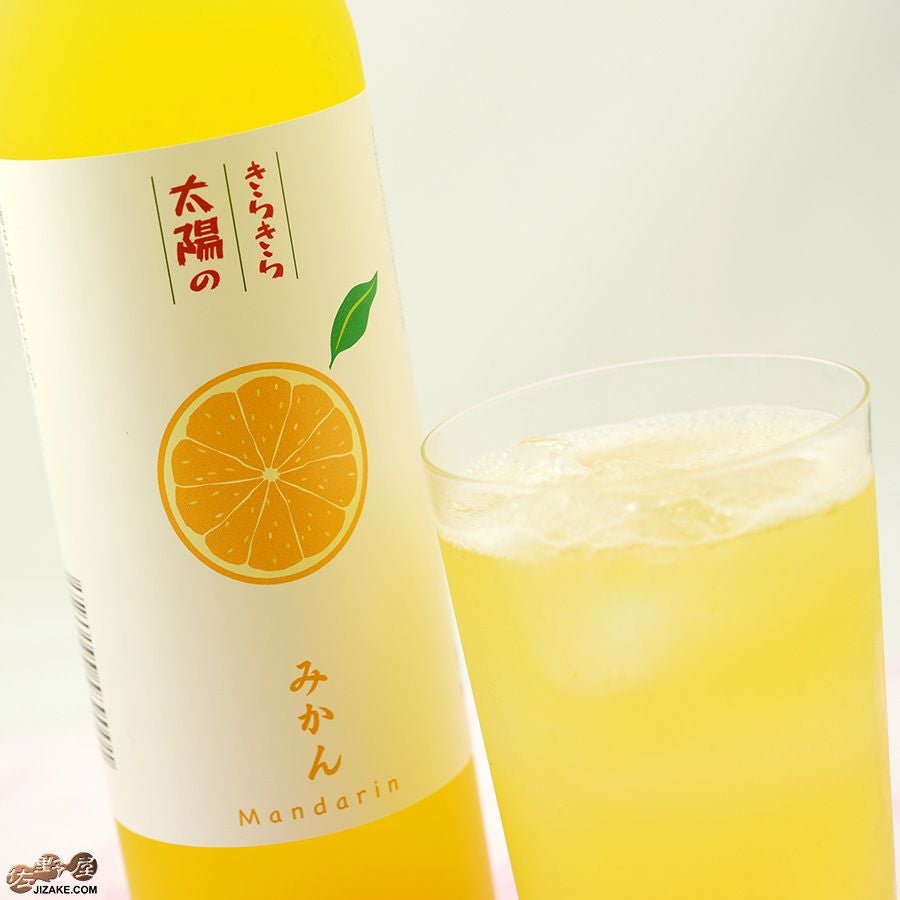◇小左衛門 きらきら太陽のみかん 500ml | 日本酒専門店 佐野屋 JIZAKE.COM