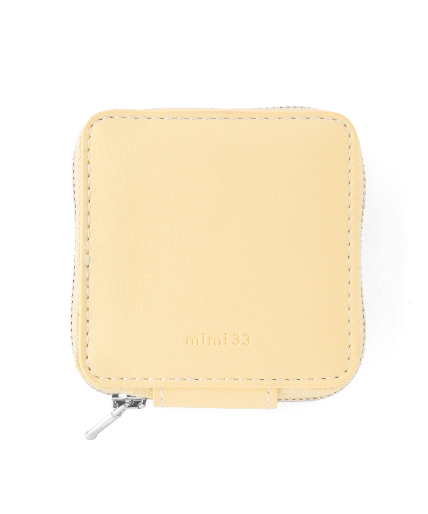 mimi33】スクエアアクセサリーポーチ｜アネモネ・シエナロゼ・ミミサン