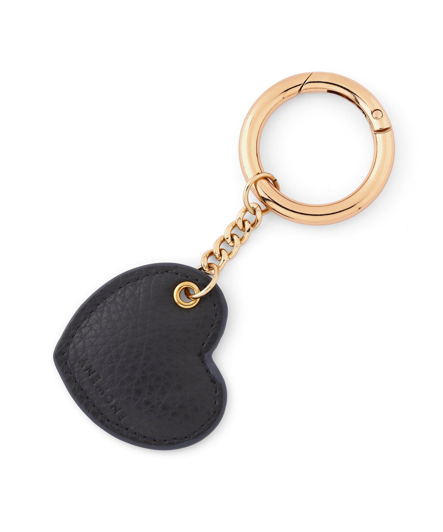 ANEMONE】レザーハートチャーム｜アネモネ・シエナロゼ・ミミサン