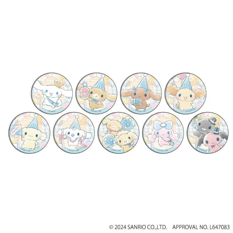 シナモロール｜缶バッジ「シナモロール」03/コンプリートBOX(全9種