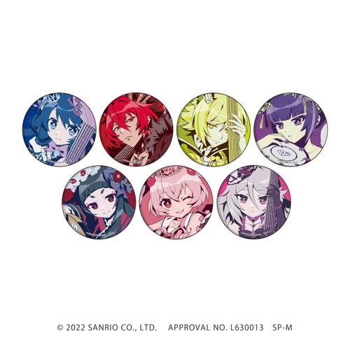 SHOW BY ROCK!!｜缶バッジ「SHOW BY ROCK!!」21/コンプリートBOX(全7種