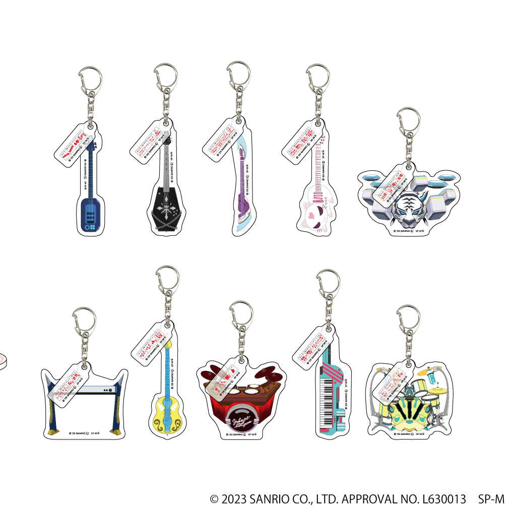 SHOW BY ROCK!!｜パーツ付きアクリルキーホルダー「SHOW BY ROCK!!」01