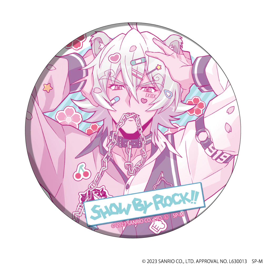 SHOW BY ROCK!!｜缶バッジ「SHOW BY ROCK!!」30/桜ver