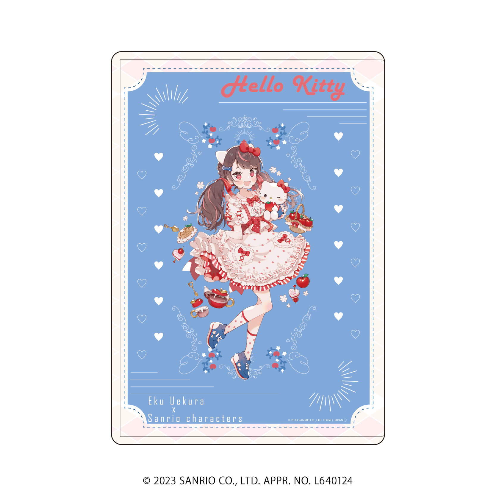 上倉エク×サンリオキャラクターズ｜キャラクリアケース「上倉エク