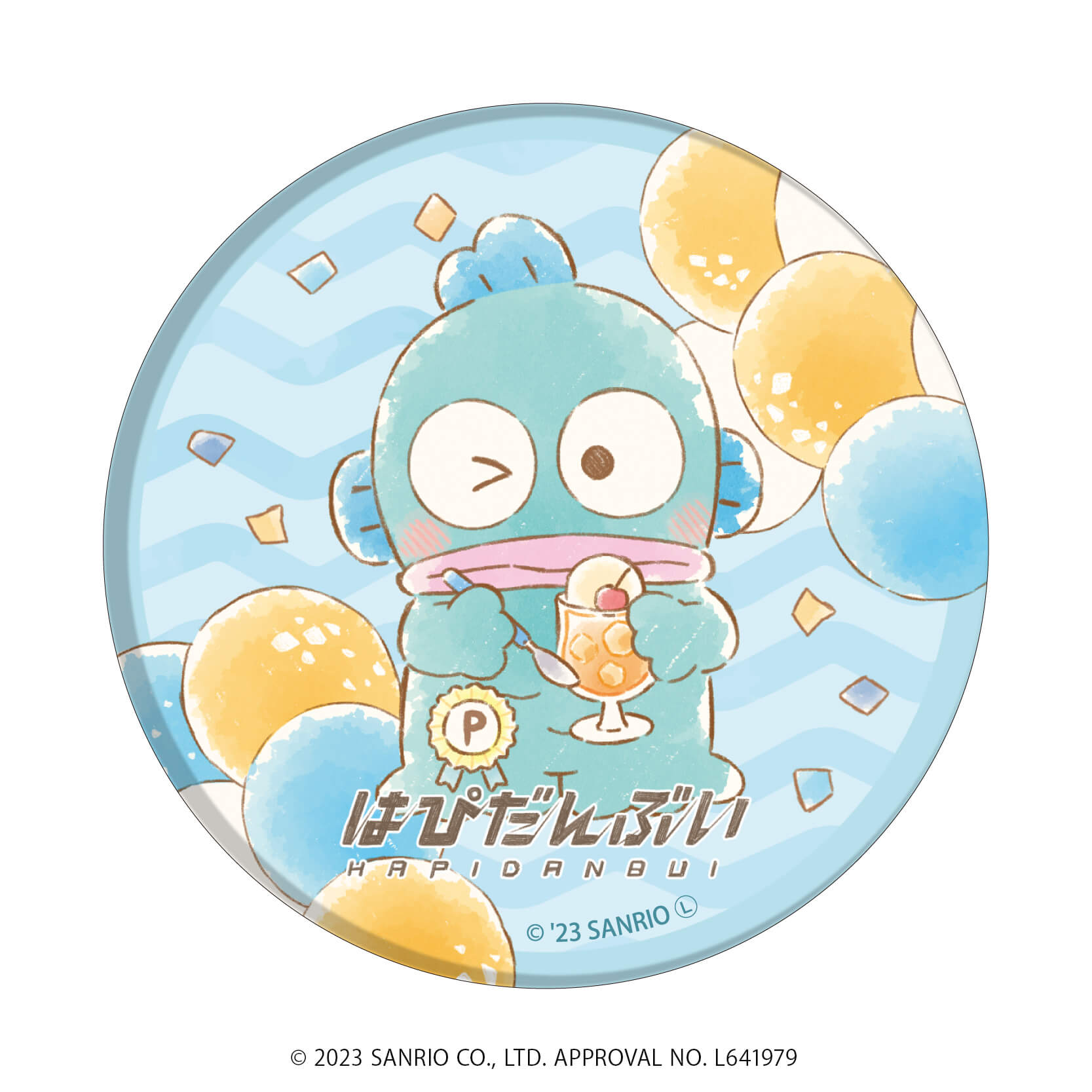 はぴだんぶい｜缶バッジ「はぴだんぶい」07/コンプリートBOX(全6種