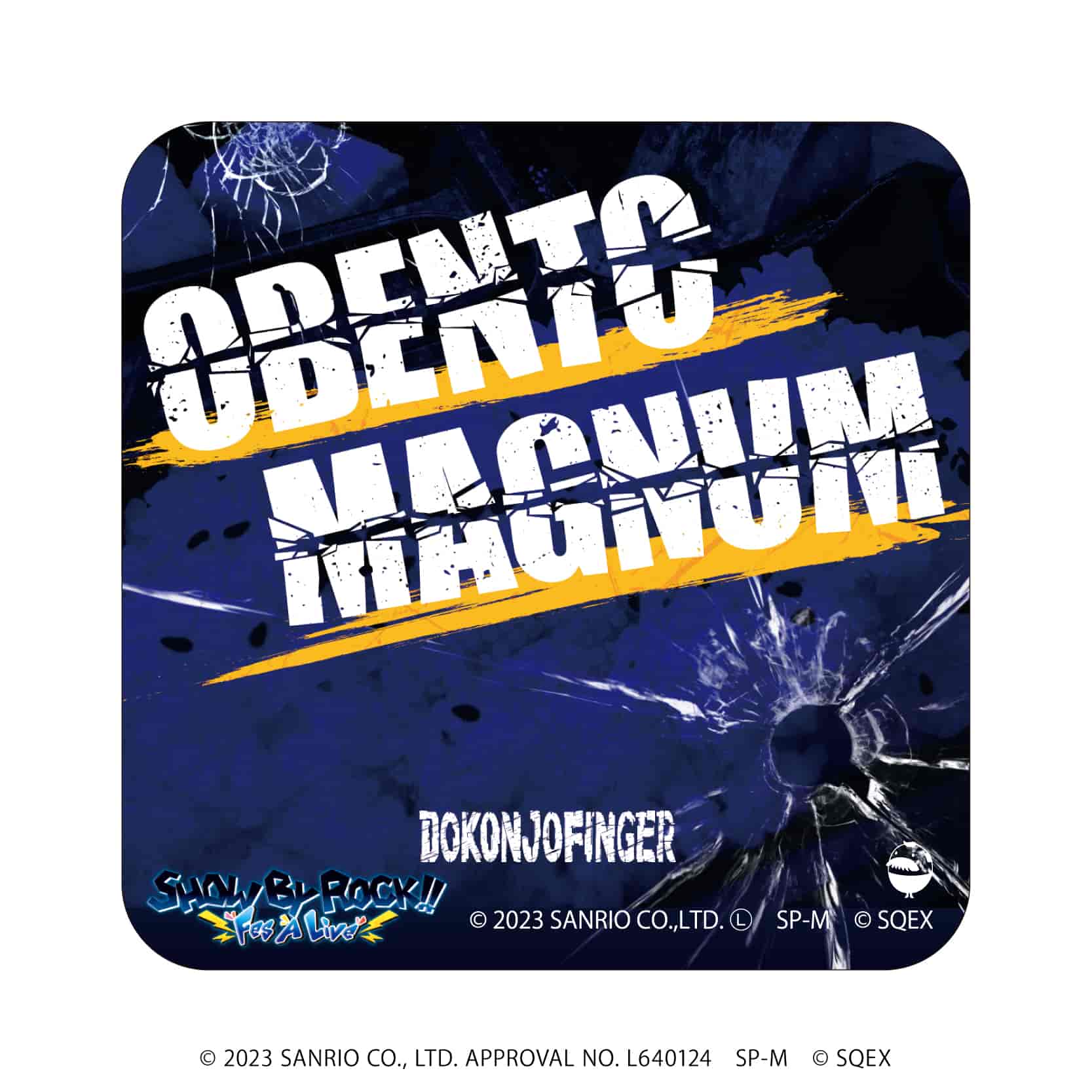 SHOW BY ROCK!!｜スクエア缶バッジ(正方形)「SHOW BY ROCK!!」02/CD