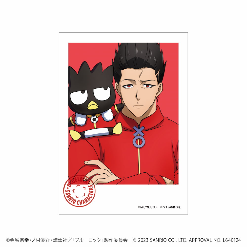 TVアニメ『ブルーロック』×サンリオキャラクターズ｜ミニブロマイド