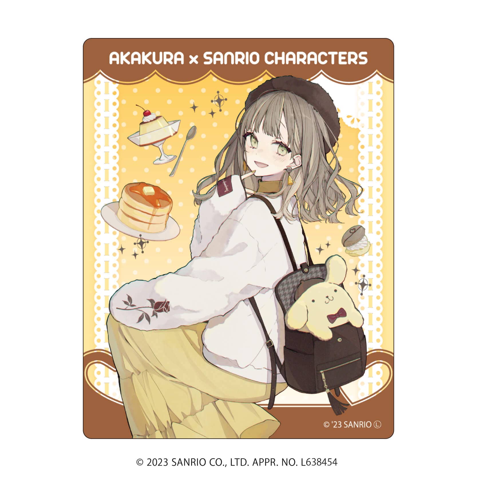 赤倉×サンリオキャラクターズ｜アクリルカード「赤倉×サンリオ