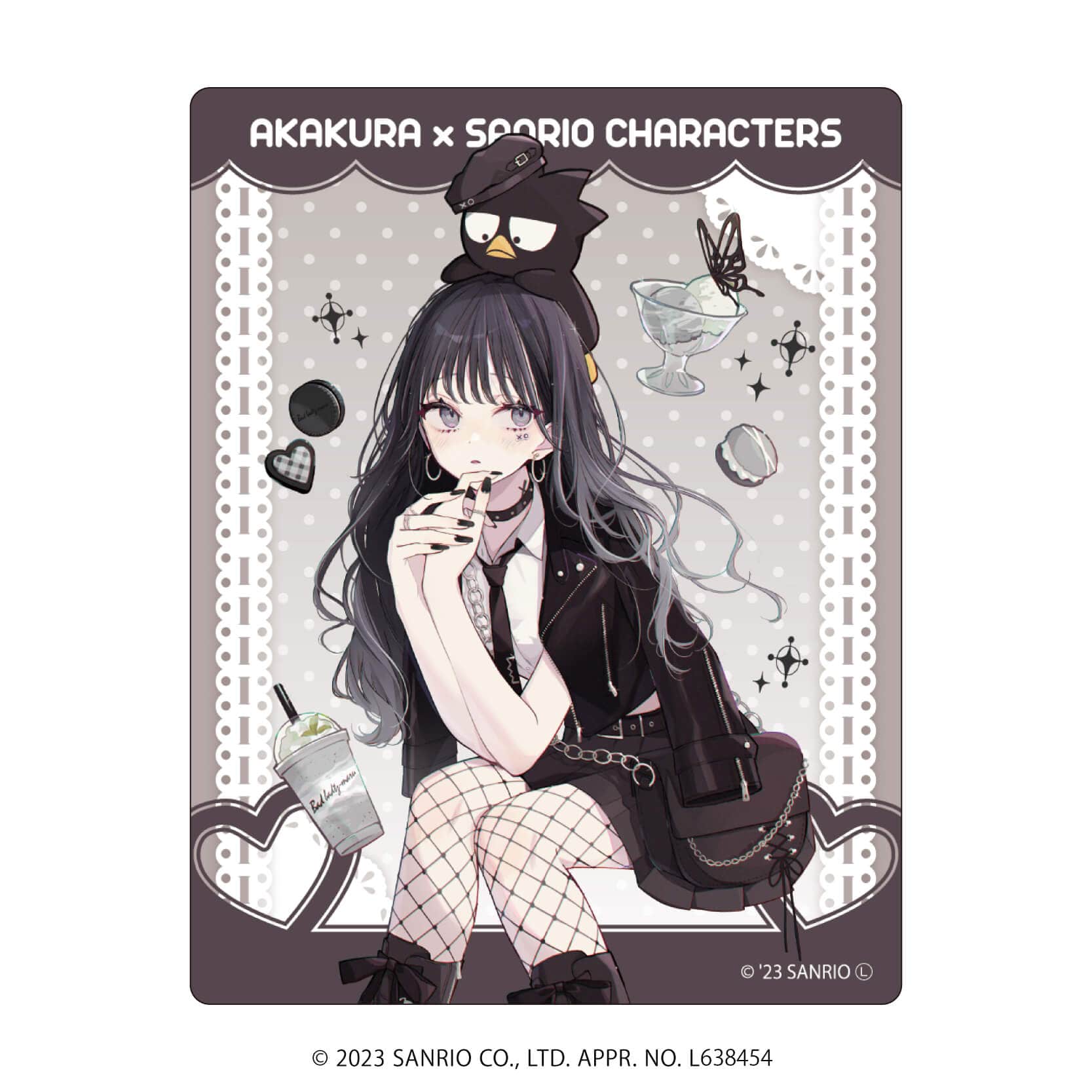 赤倉×サンリオキャラクターズ｜アクリルカード「赤倉×サンリオ