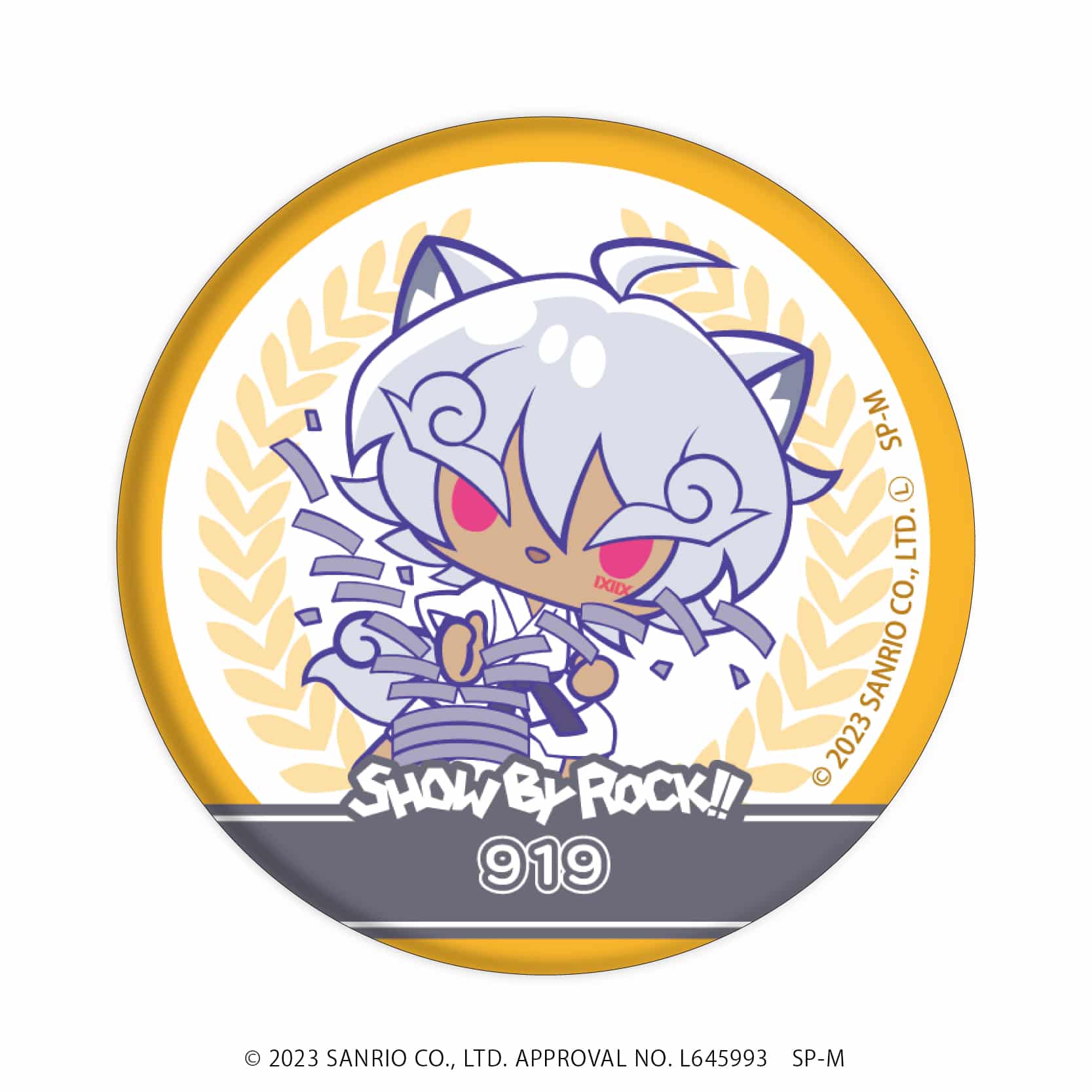 SHOW BY ROCK!!｜缶バッジ「SHOW BY ROCK!!」42/部活動応援部ver