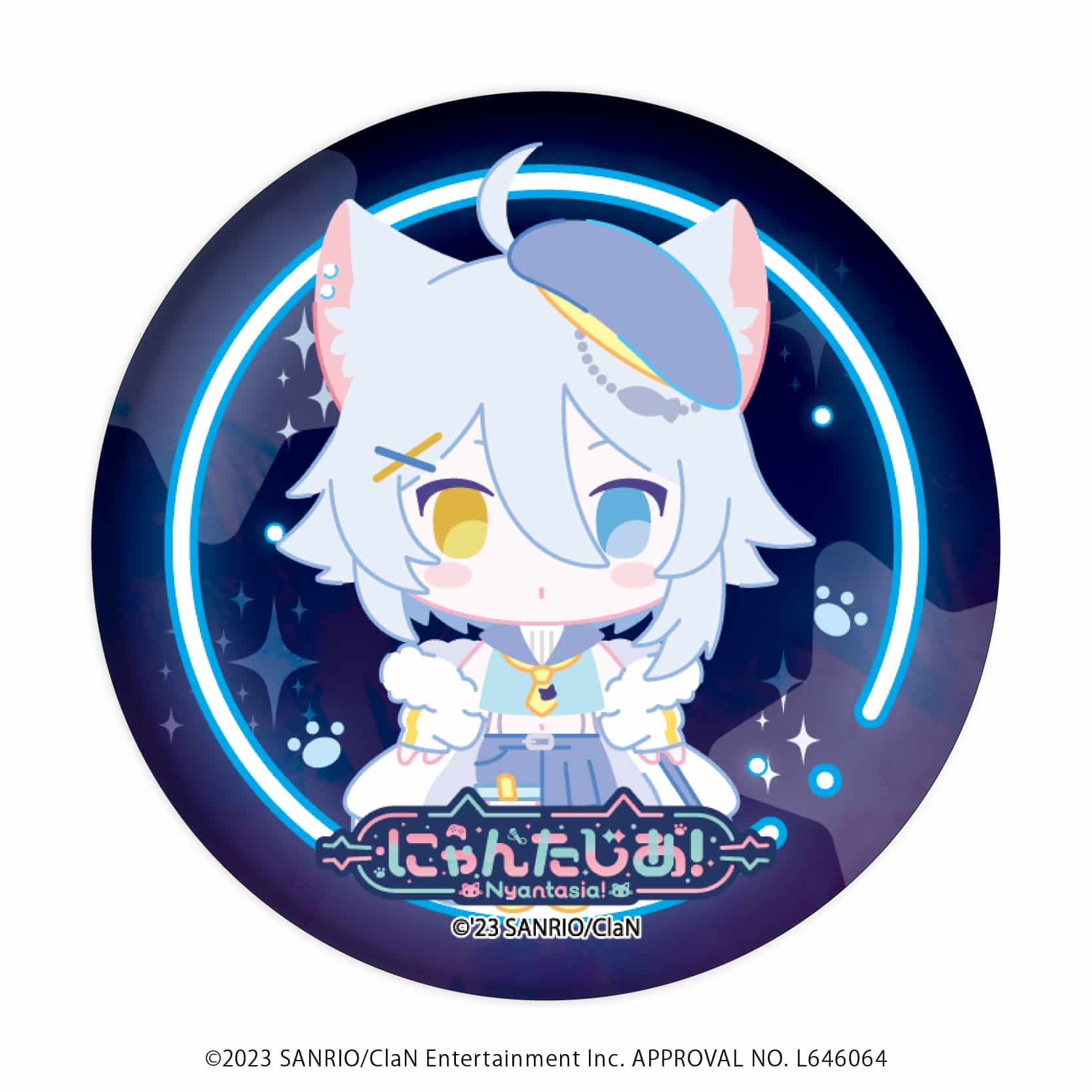 にゃんたじあ！｜缶バッジ「にゃんたじあ！」01/コンプリートBOX(全6種