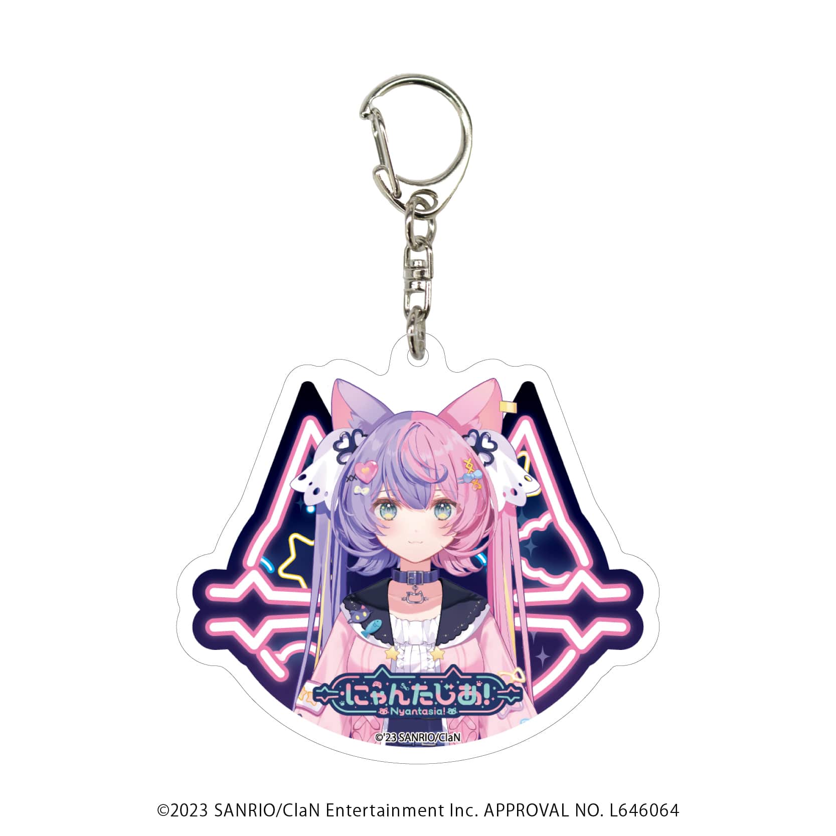 にゃんたじあ！｜アクリルキーホルダー「にゃんたじあ！」01