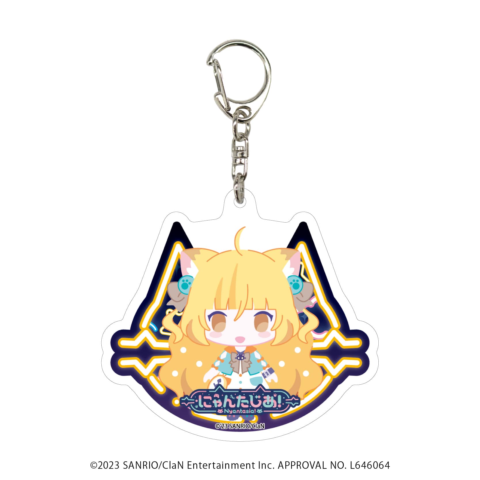 にゃんたじあ！｜アクリルキーホルダー「にゃんたじあ！」01