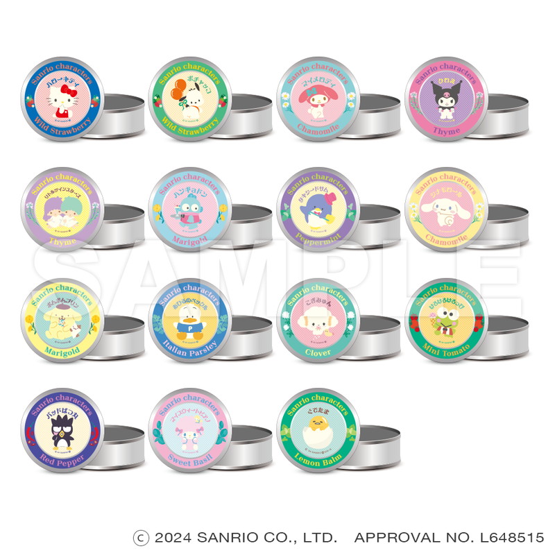 サンリオキャラクターズ｜サンリオキャラクターズ_マグネット缶ケース