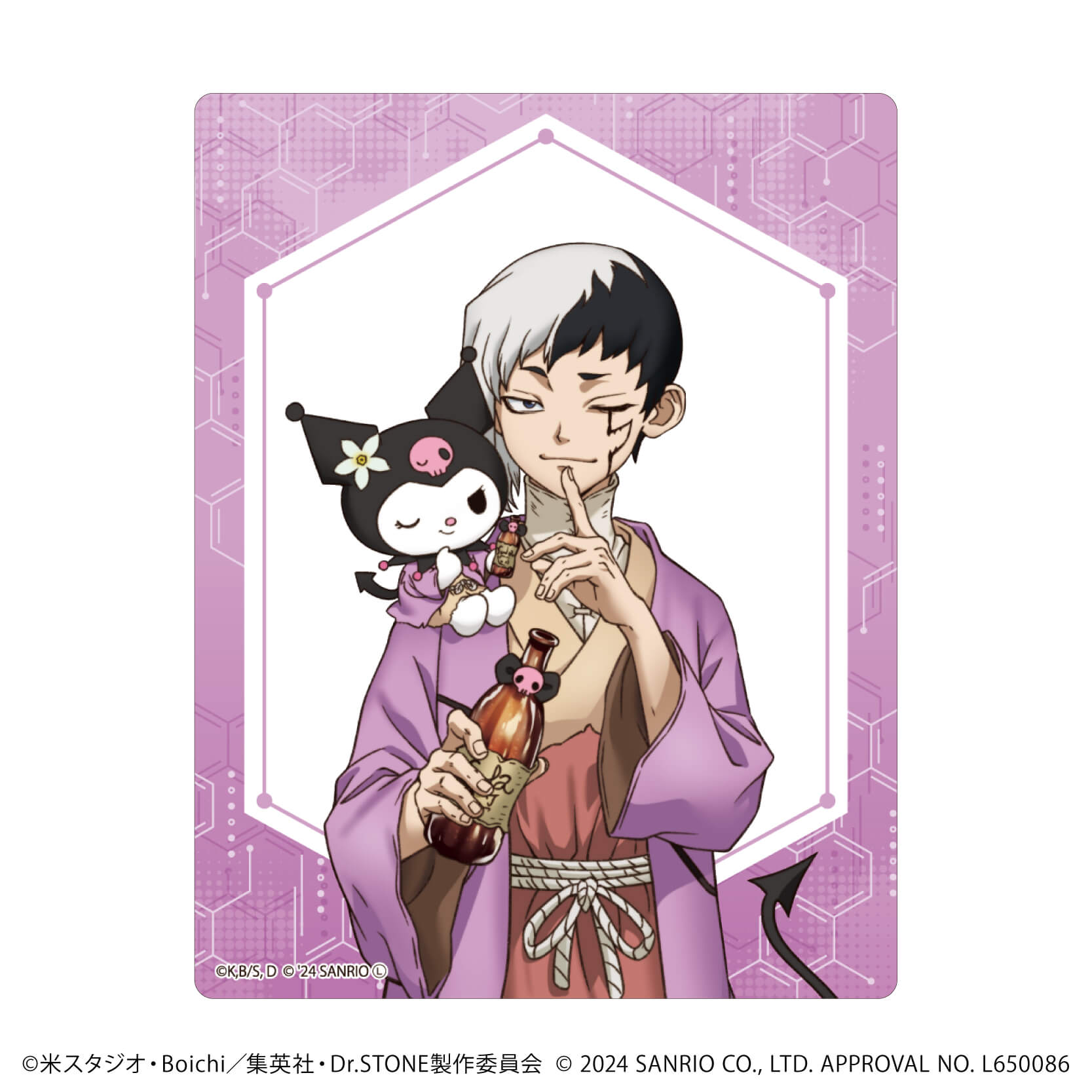 Dr.STONE×サンリオキャラクターズ｜アクリルカード「Dr.STONE×サンリオ