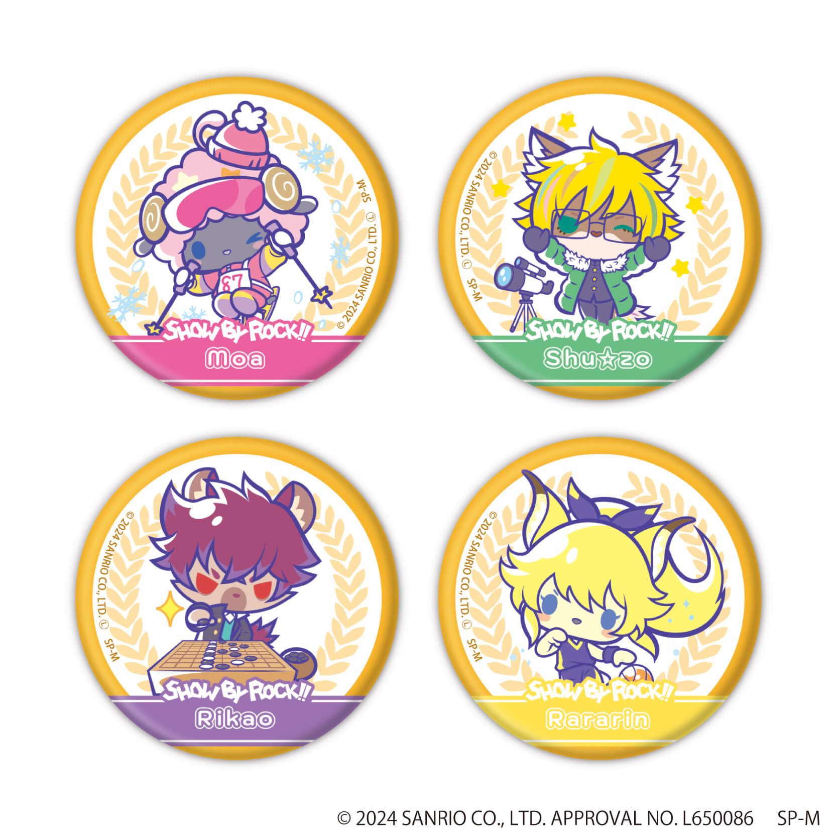 SHOW BY ROCK!!｜缶バッジ「SHOW BY ROCK!!」47/部活動応援部ver