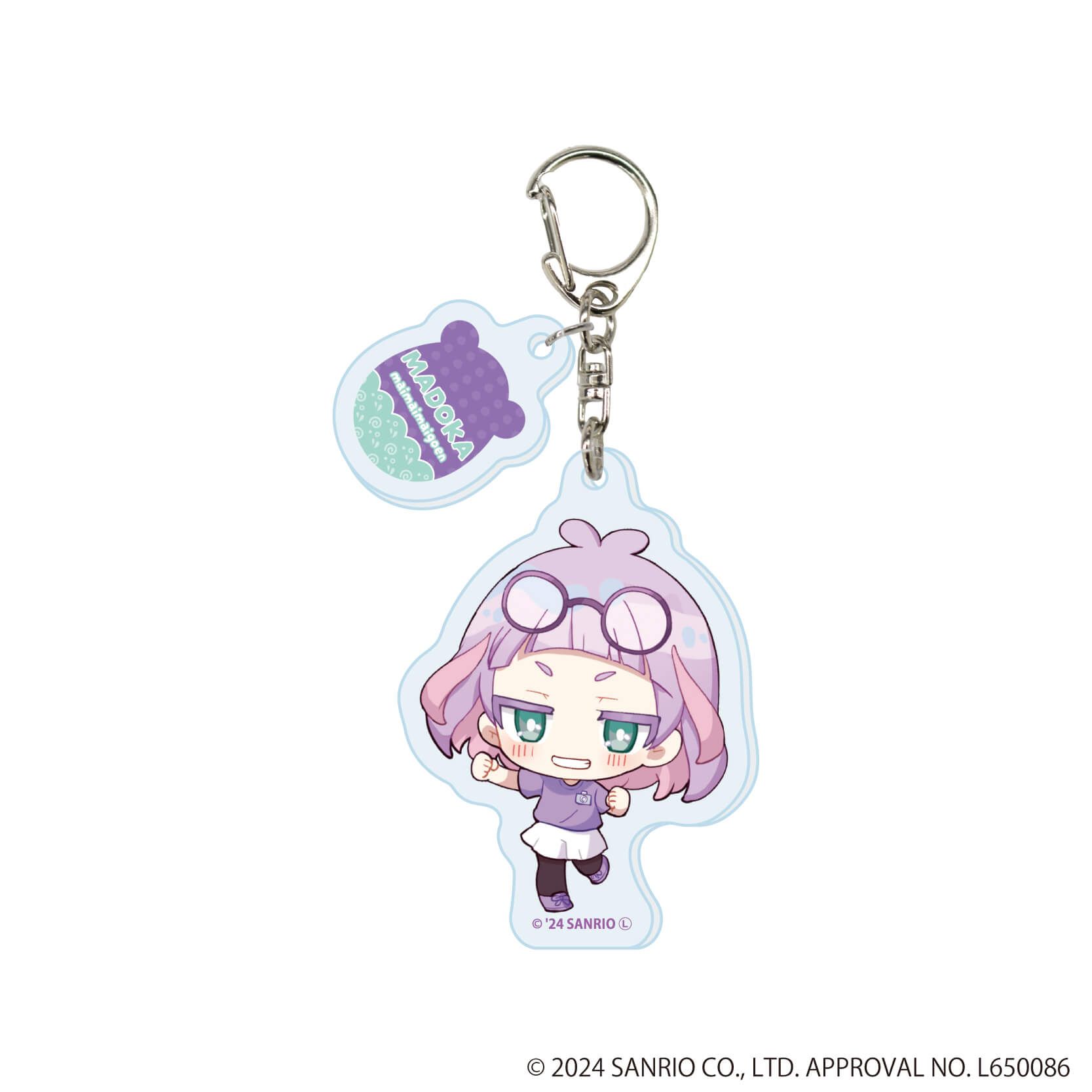 まいまいまいごえん｜パーツ付きアクリルキーホルダー「まいまいまいご