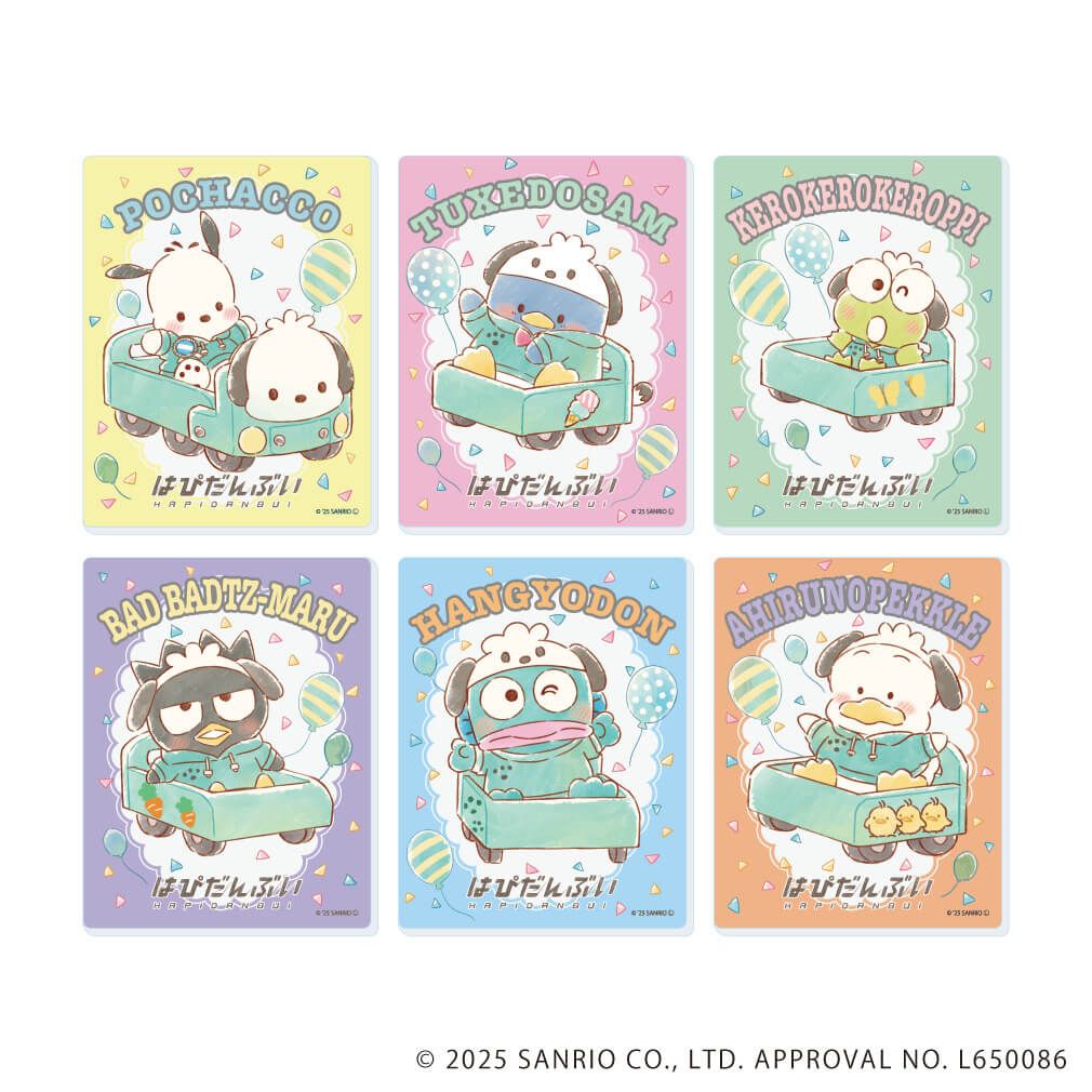 はぴだんぶい｜アクリルカード「はぴだんぶい」13/コンプリートBOX(全6