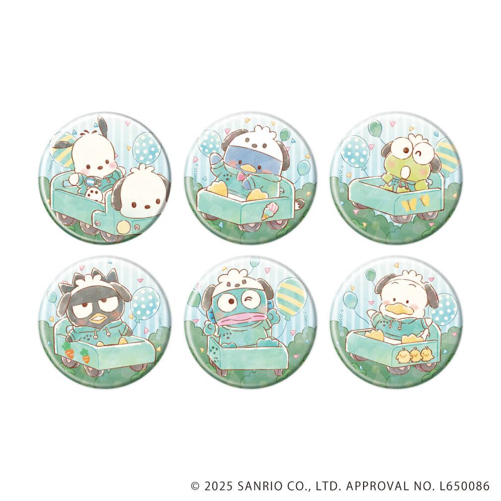 はぴだんぶい｜ホログラム缶バッジ(57mm)「はぴだんぶい」01