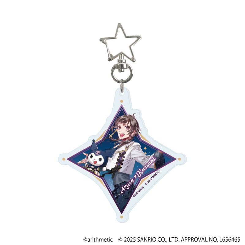 Starry☆Sky×サンリオキャラクターズ｜星型ナスカンアクリル