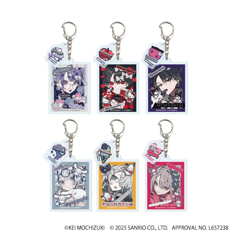 望月けい×サンリオキャラクターズ｜缶バッジ「望月けい×サンリオ