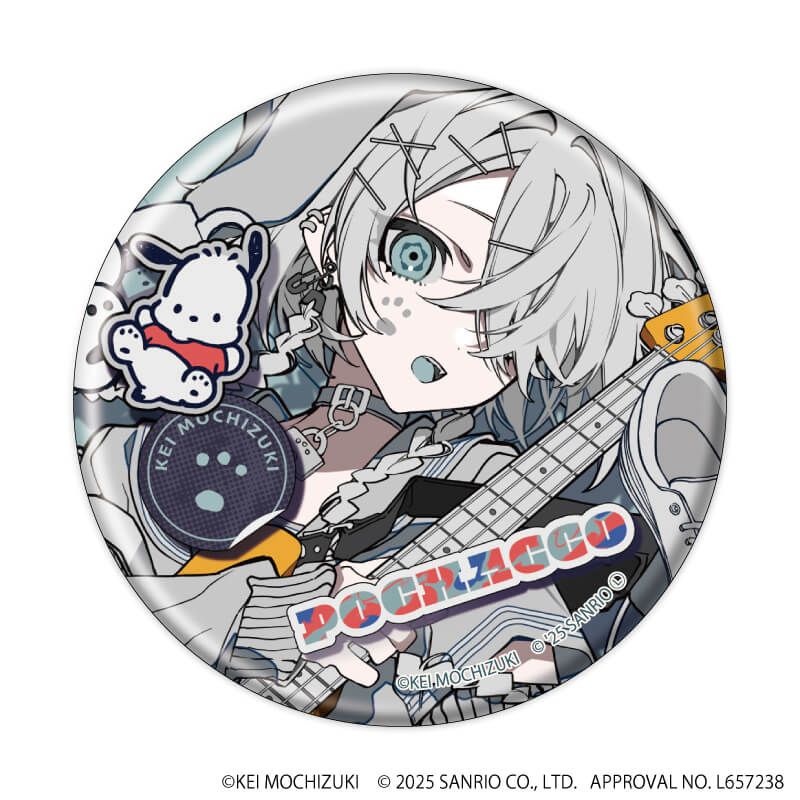 望月けい×サンリオキャラクターズ｜缶バッジ「望月けい×サンリオ