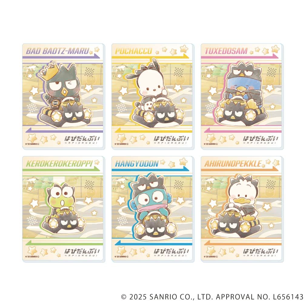 はぴだんぶい｜アクリルカード「はぴだんぶい」15/コンプリートBOX(全6