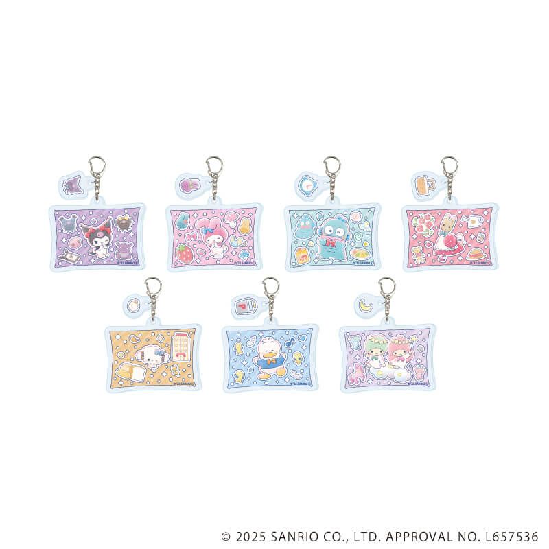 サンリオキャラクターズ｜パーツ付きアクリルキーホルダー「サンリオ