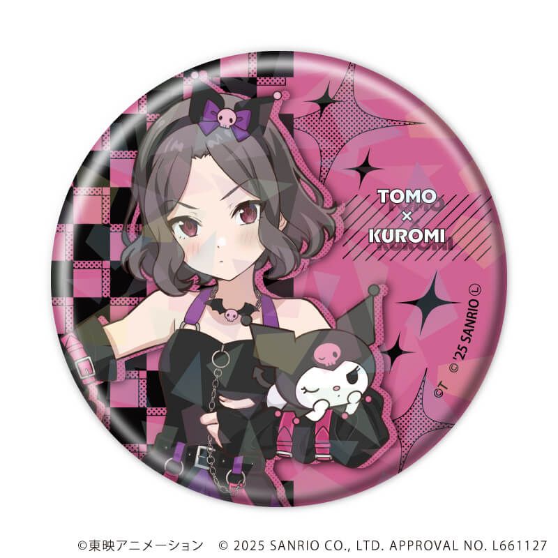 ガールズバンドクライ×サンリオキャラクターズ｜ホログラム缶バッジ