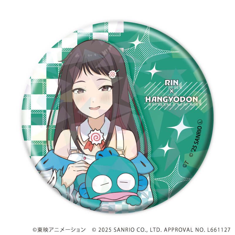 ガールズバンドクライ×サンリオキャラクターズ｜ホログラム缶バッジ