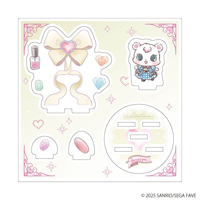 ジュエルペット｜アクリルスタンドプレート 「ジュエルペット」10