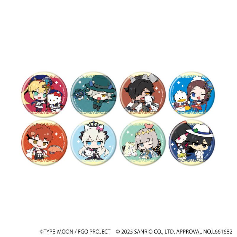 Fate/Grand Order×サンリオキャラクターズ｜缶バッジ「Fate/Grand