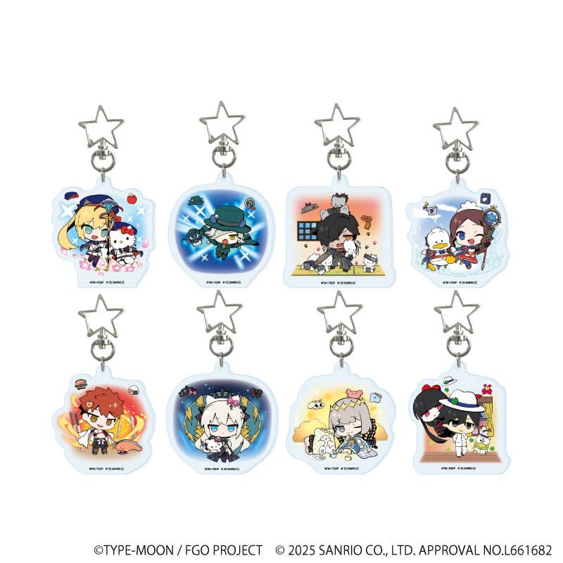 Fate/Grand Order×サンリオキャラクターズ｜星型ナスカンアクリル