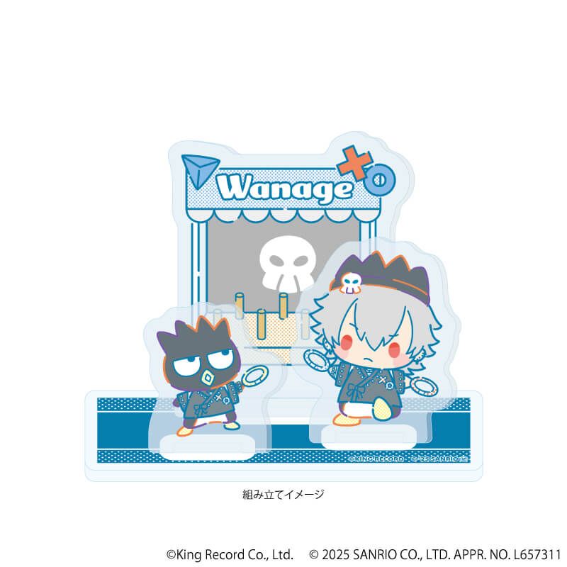 ヒプノシスマイク SANRIO NAKAYOKU EDIT｜アクリルスタンドプレート