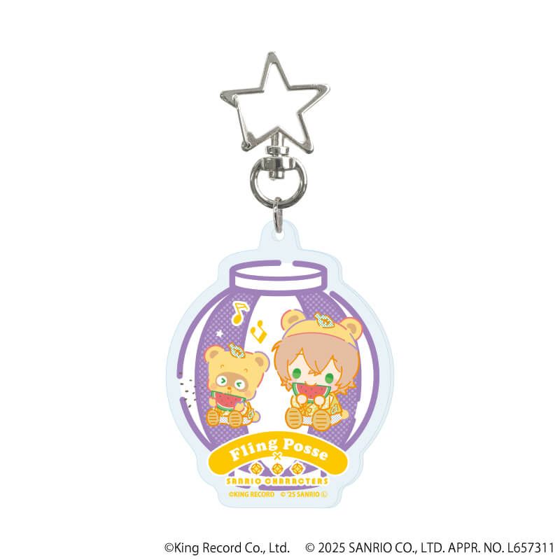 ヒプノシスマイク SANRIO NAKAYOKU EDIT｜星型ナスカンアクリル