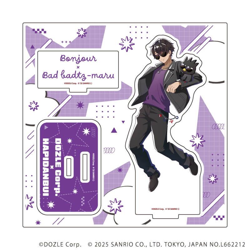 ドズル社×はぴだんぶい｜アクリルスタンドプレート「ドズル社×はぴだん