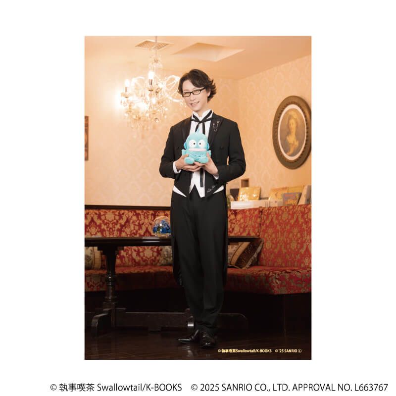 執事喫茶スワロウテイル×サンリオキャラクターズ｜L版ブロマイド3枚