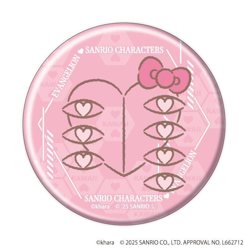 エヴァンゲリオン×サンリオキャラクターズ｜缶バッジ