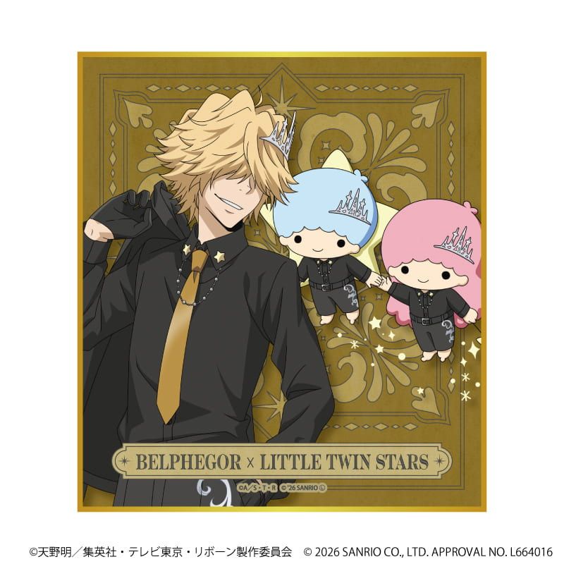 家庭教師ヒットマンREBORN!×SANRIO CHARACTERS｜ミニ色紙「家庭教師