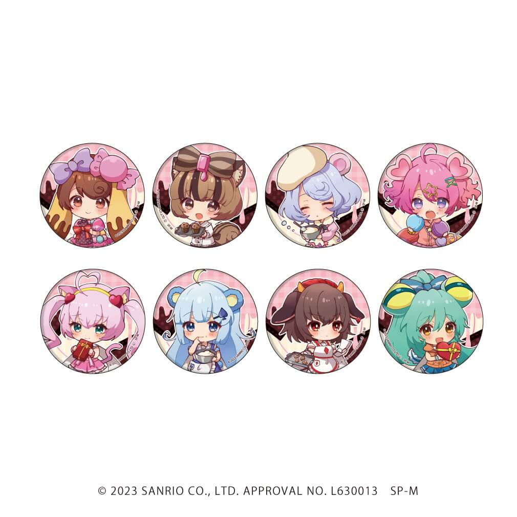 SHOW BY ROCK!!｜缶バッジ「SHOW BY ROCK!!」24/バレンタインver