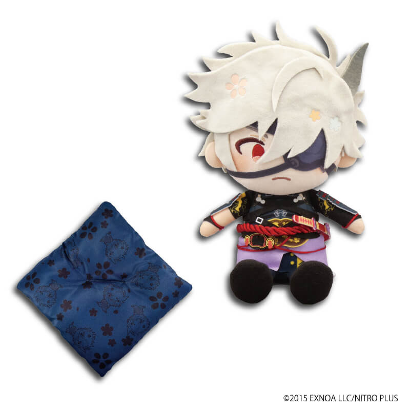 わんぱく！ 刀剣乱舞 豊前江 松井江 桑名江 ぬいぐるみ 座布団風