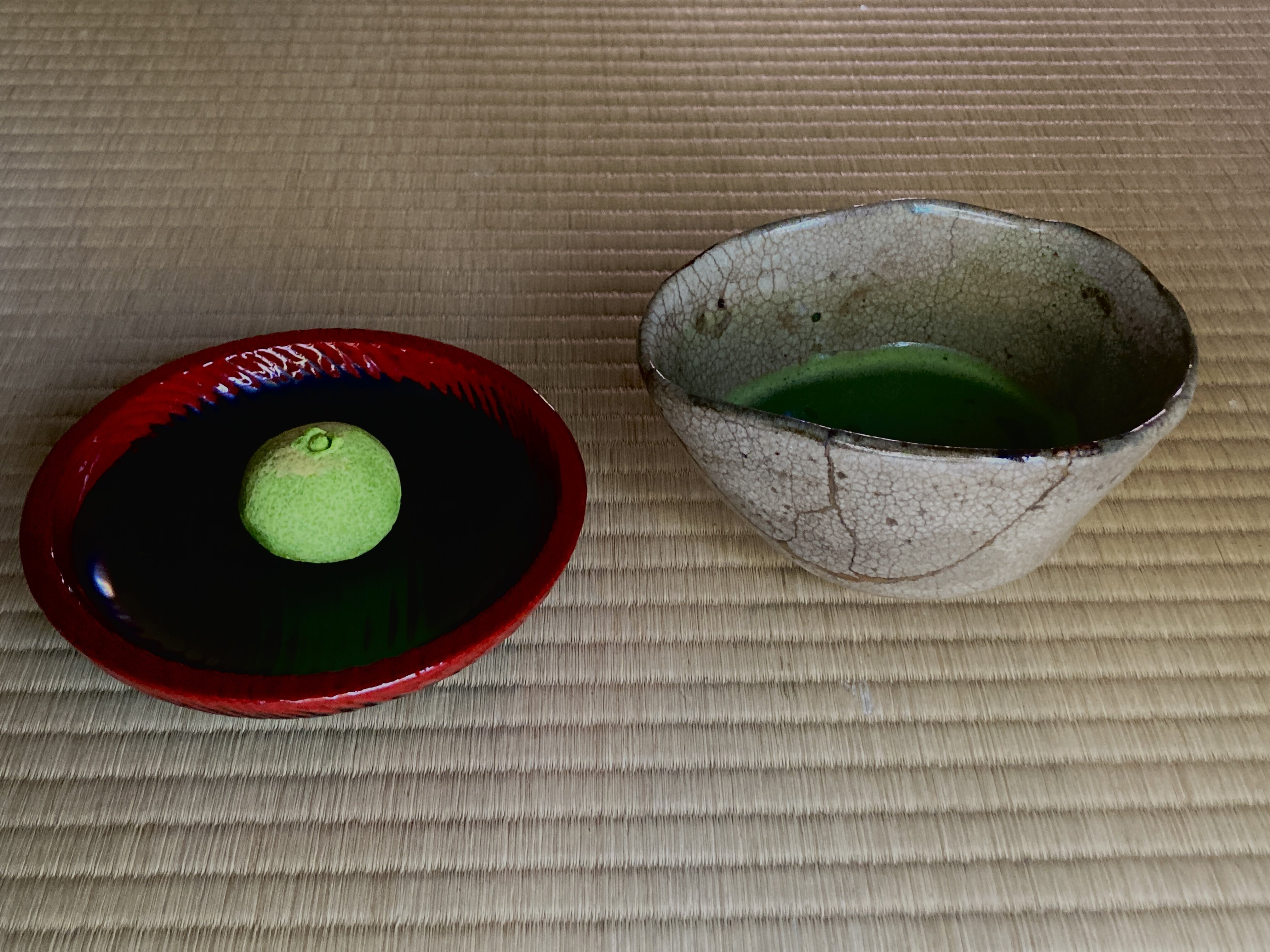 一器・一花・一菓 「お多福」古唐津茶碗 ぶち割れ 名残の名脇役｜最新